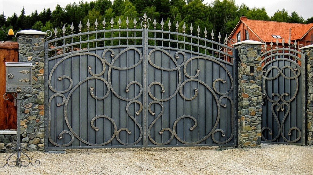 Ворота. Калитки. Заборы. "A010"