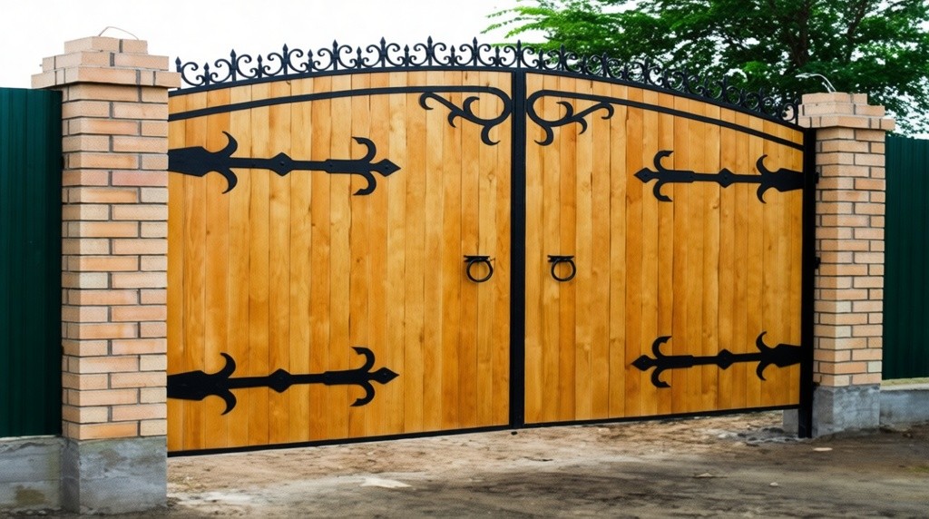 Ворота. Калитки. Заборы. "A002"