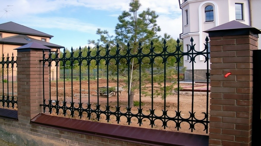Ворота. Калитки. Заборы. "A003"