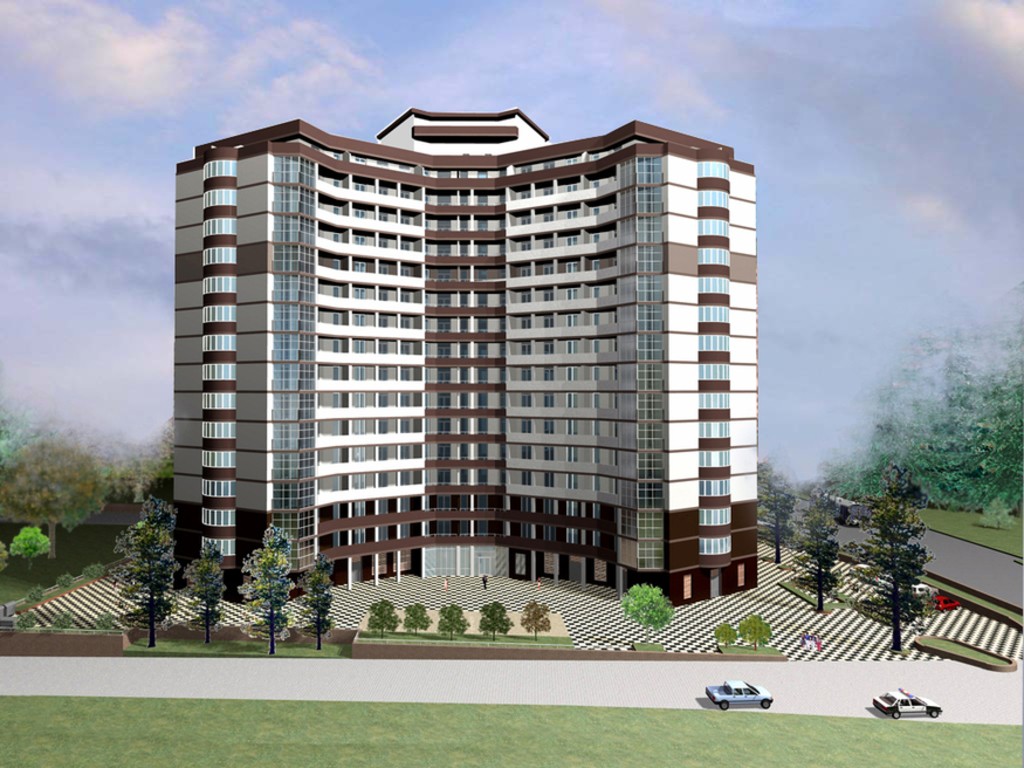 Многоквартирный дом ул Луначарского